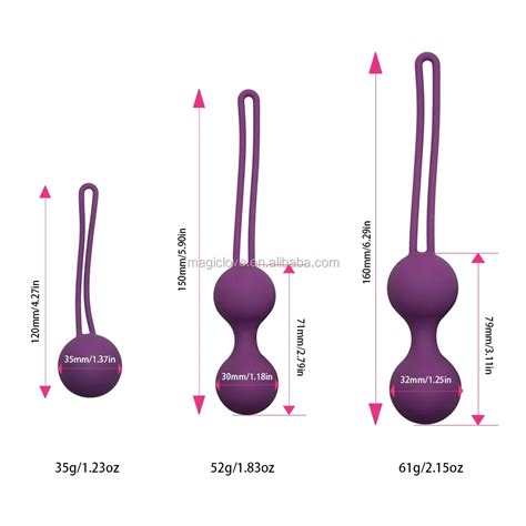 3pcs Set Silicone Smart Ball Kegel Ben Wa Ball Vaginal Tighten Exercise