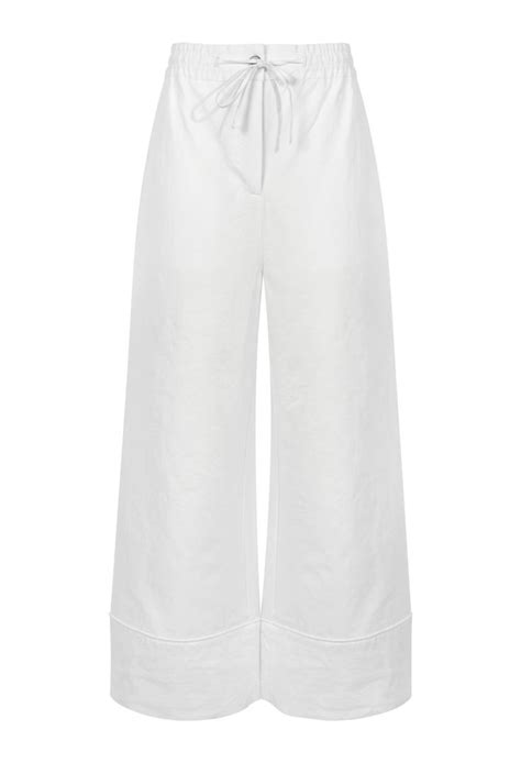 Hansel Pant White White Pants Women Wide Leg Trousers Trousers Women