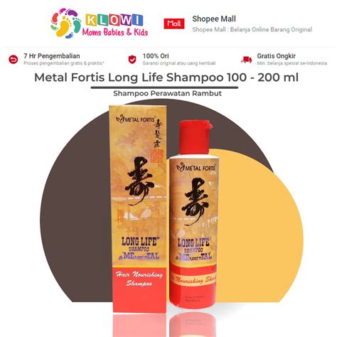 Jual Metal Fortis Long Life Shampoo Sabun Metal Metal Shampoo