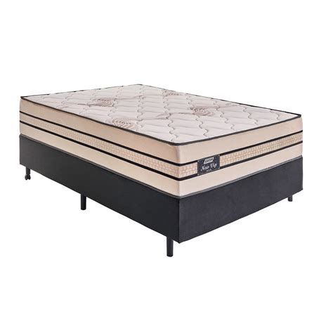 Cama Box New Vip Molas Ensacadas Casal 1 38x1 88x31 Gazin