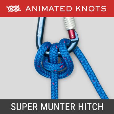 Super Munter Hitch How To Tie A Super Munter Hitch Using Step By Step