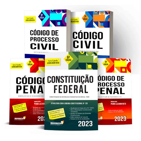 Combo Volumes Legisla O Seca