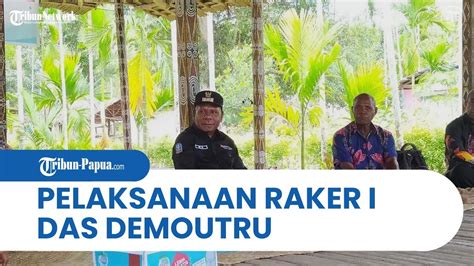 Harapan Bupati Jayapura Mathius Awoitauw Dalam Rapat Kerja I DAS