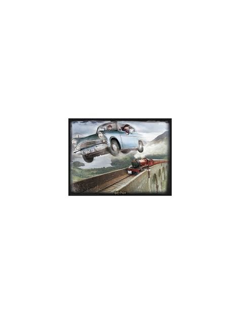 Puzzle Lenticular Ford Anglia Y Hogwarts Express 500 Harry Potter