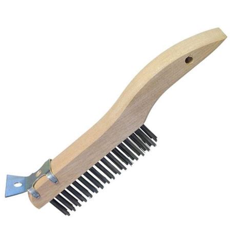 Wire Brush Wscraper Shoe Handle Mortimer