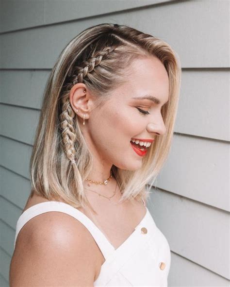 Trenzas Pelo Corto Ideas Geniales Peinadoz