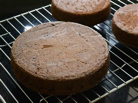 Eggless Chocolate Cake With Condensed Milk Perfect For Carving