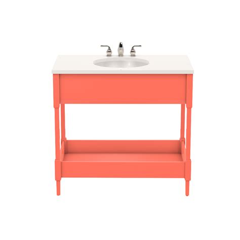 Coral Bathroom Cabinet Rispa