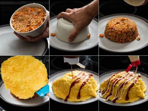 Japanese Omurice Fried Rice Omelette Asian Style Breakfasts You