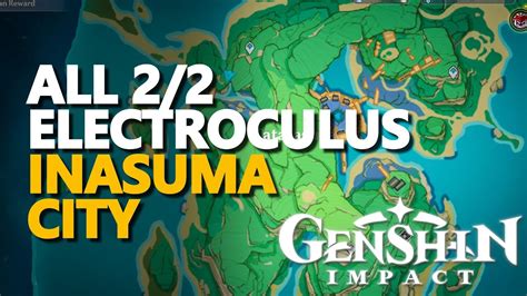 All Electroculus Inazuma City Genshin Impact - YouTube