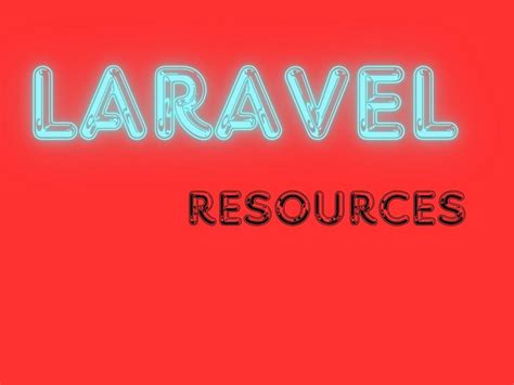 Laravel ¿qué Son Los Resources Notas Web