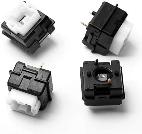 Huayuwa Pcs Black Keyboard Switch Buttons Keys Shaft Replacement For