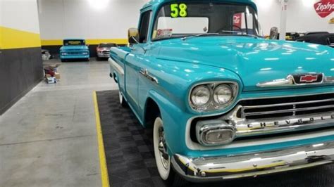 1958 Chevrolet Apache 3200 California Truck Automatic Overdrive For Sale Photos Technical