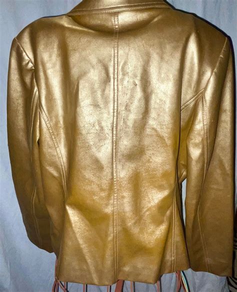 Vintage Gold Worthington Jacket Etsy