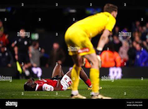 Rotherham United S Christ Tiehi Reacts As Ipswich Town S Omari Giraud