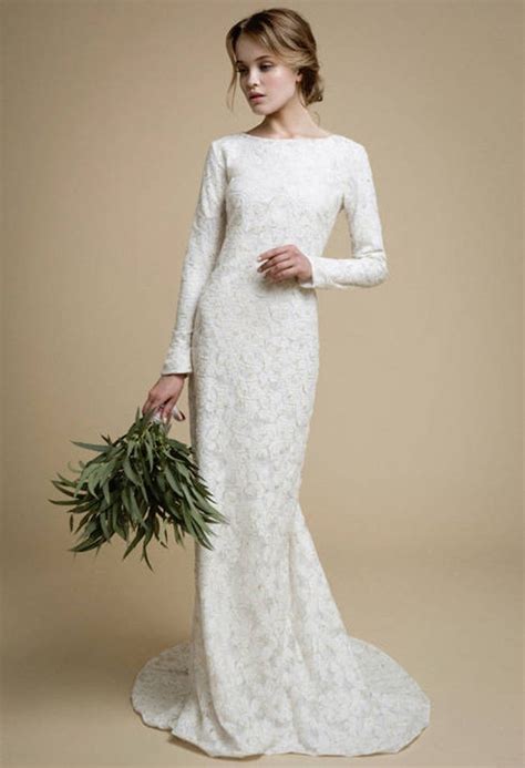 20 Simple Minimalist Wedding Dresses Southbound Bride