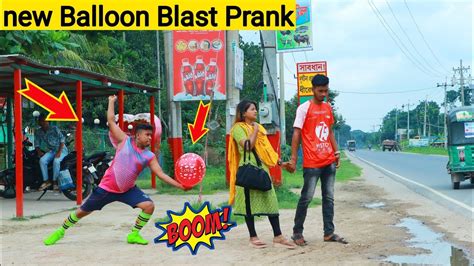 New Balloon Blast Prank On Cute Girls Crazy Reaction 😱😱 Part 2 By