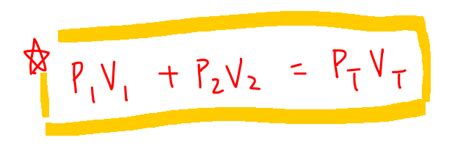 Deduce Total Pressure on Mixing of Gases