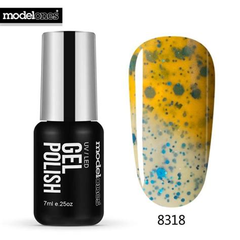 Modelones Fashion Color Thermal Gel Polish Uv Led Change Color