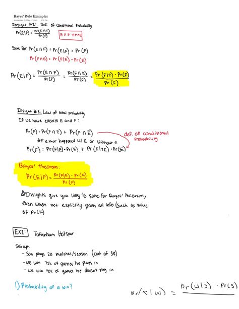 Bayes' Rule Examples - Lecture notes from module 6 of discrete ...