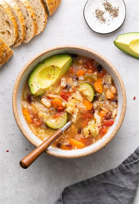 Vegetable Quinoa Soup Easy Healthy Recipe The Simple Veganista