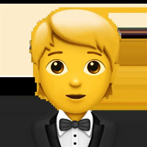 🤵 Man In Tuxedo Person In Tuxedo Emoji 📖 Emoji Meaning Copy And 📋