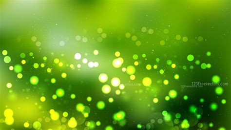 Dark Green Bokeh Background Vector