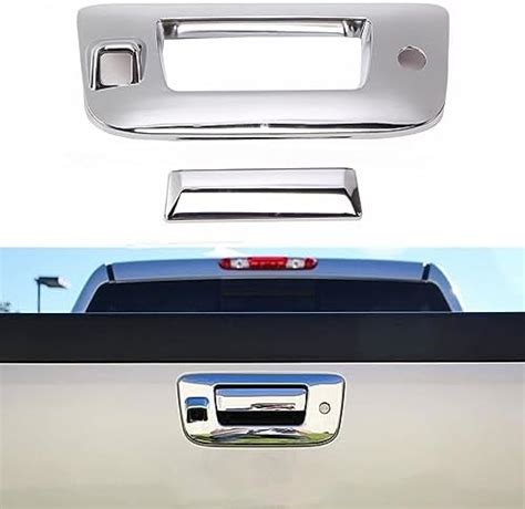 Amazon Auceramic Chrome Tailgate Handle Cover With Keyhole Camera