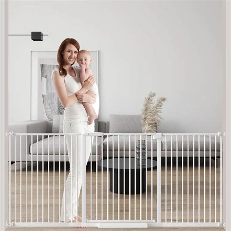 Amazon DEARBB Extra Wide Baby Gate Ultra Narrow Spacing 30 11 77