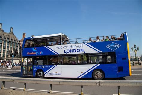 Golden Tours London Hop On Hop Off Open Top Bus Tour 24 Hours Free