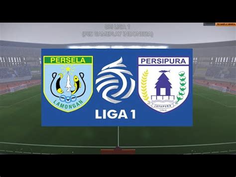 PERSELA LAMONGAN VS PERSIPURA JAYAPURA BRI LIGA 1 INDONESIA PES 2021