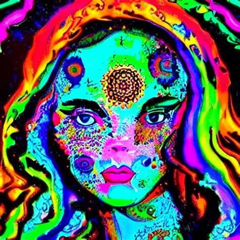 Beautiful Women In Psychedelics