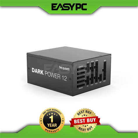 Easypc Bequiet Dark Power W Plus Titanium Silence And