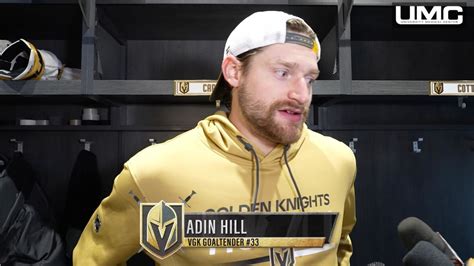 Adin Hill Postgame 11/4 | Vegas Golden Knights