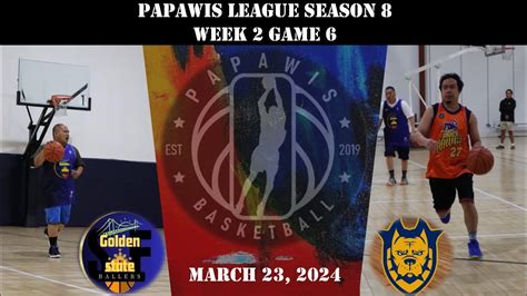 PAPAWIS League S8 Week 2 GS Ballers Vs Underdawgz YouTube