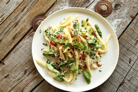 Pasta Met Pancetta En Groene Asperges Recept