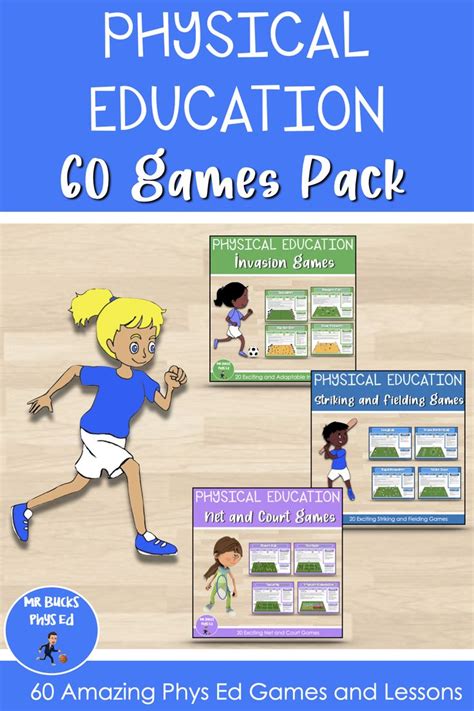 Physical Education Games - 60 Games and Lessons Bundle | Physical ...