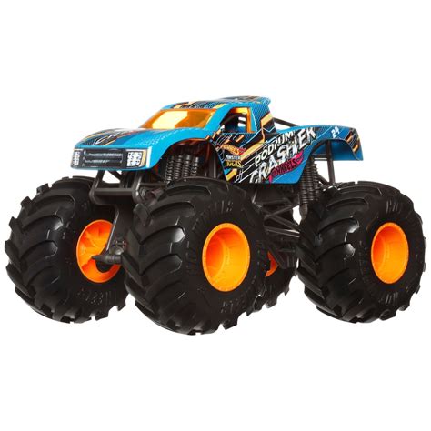 Hot Wheels Monster Trucks 1:24 Oversized Podium Crasher | Smyths Toys UK