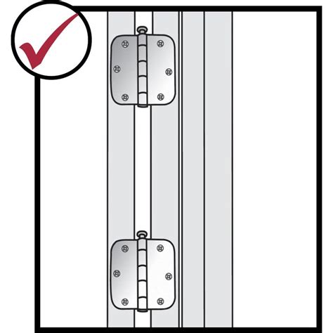 Door And Jamb Hinge Template Kit