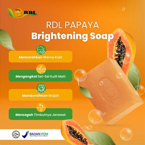 Sabun Papaya Rdl Sabun Pepaya Pertama Di Indonesia