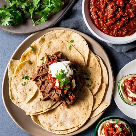 Mexicaanse Tortillas Met Stoofvlees Jumbo