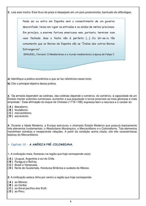 Exercícios Sobre Reforma Protestante 7 Ano Gabarito