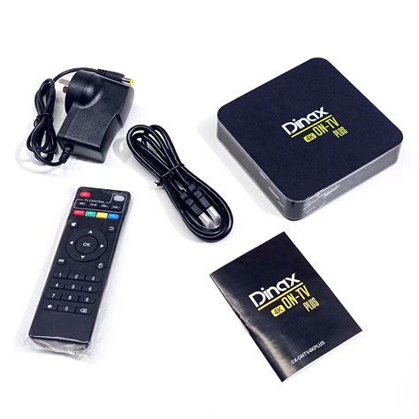 Convertidor Smart Tv Box Dinax On Tv K Gb Con Gb De Ram Grupo Dinax