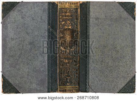 Old Open Book Cover Image Photo Free Trial Bigstock