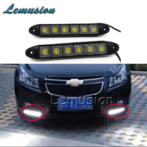 X Car Led Daytime Running Light Led Drl For Renault Duster Megane