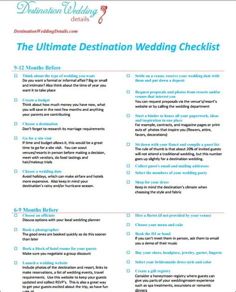 Wedding Dj Booth Destination Wedding Checklist Wedding Checklist