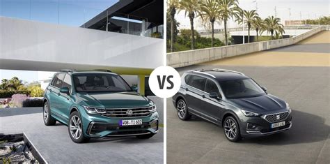 Volkswagen Tiguan Vs Seat Tarraco Autovergleich Autogott De