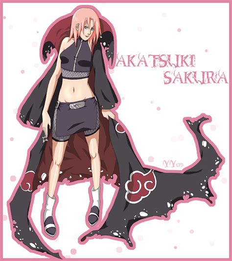 Akatsuki Sakura By Yu Phoenix On Deviantart