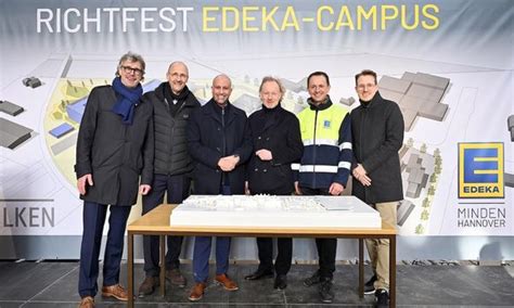 Richtfest für den EDEKA Campus in Minden DÄLKEN Architektur