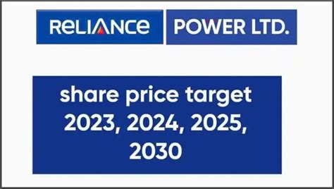 Reliance Power Share Price Target 202320242025 To 2030 Moneyinsight